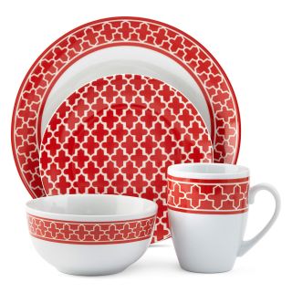 JCP Home Collection  Home Ogee 16 pc. Dinnerware Set