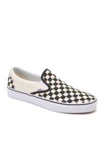 Mens Vans Shoes   Vans Classic Slip On Checkered Shoes