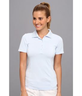 adidas Golf Solid Jersey Polo 14 Womens Short Sleeve Knit (White)