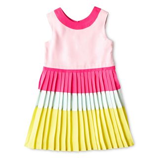 TED BAKER Baker by Ted Colorblock Dress   Girls 2y 6y, Pink, Girls