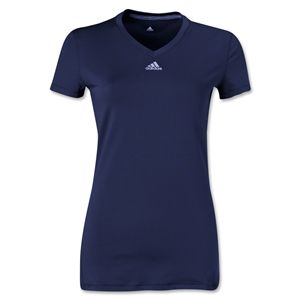 adidas Womens TechFit Training Top (Navy)