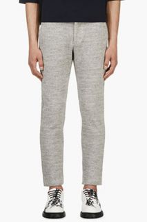 Nanamica Grey Melange Cropped Lounge Pants