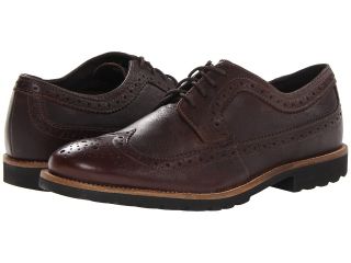 Rockport Craydyn Mens Lace Up Wing Tip Shoes (Brown)