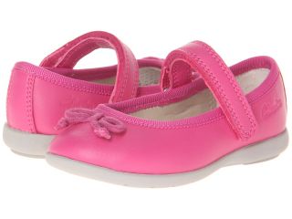 Clarks Kids Dance Joy Girls Shoes (Pink)