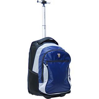City View Wheeled Backpack   Navy/ Grey/ Black