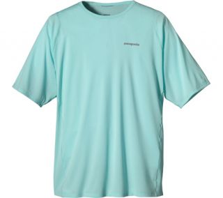 Mens Patagonia Short Sleeve Air Flow Shirt 23503   Polar Blue T Shirts