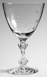 Tiffin Franciscan Lenox Kingsley No Platinum Water Goblet   Stem #17601