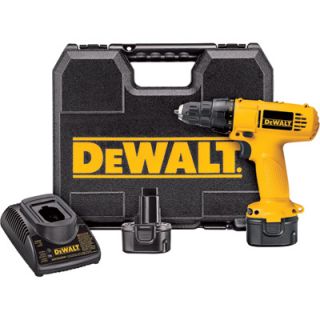 DEWALT Heavy Duty Cordless Compact Drill/Driver Kit   9.6 Volt, 3/8in., Model#