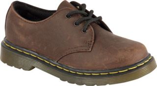 Infants/Toddlers Dr. Martens Colby Lace Shoe   Dark Brown Burnished Wyoming Casu