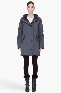 Canada Goose Charcoal Hooded Camrose Parka