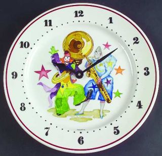 Villeroy & Boch Le Cirque Clock Plate, Fine China Dinnerware   Various Multicolo