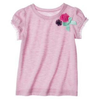 Cherokee Infant Toddler Girls Tee Shirt   Fun Pink 24 M