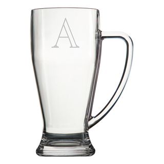 Monogrammed Acrylic Bavarian Beer Glasses (set Of 4)