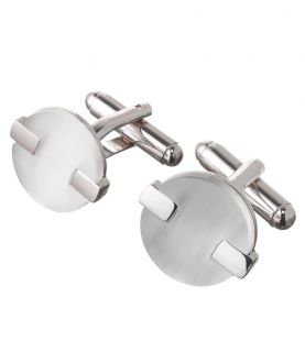Mother of Pearl Round Cufflinks JoS. A. Bank