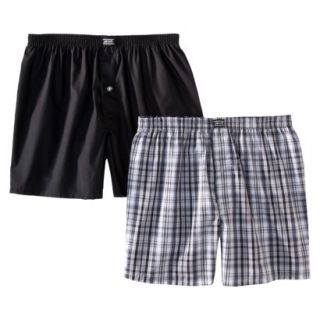JKY by Jockey 2Pk Woven Boxers   Assorted Colors M