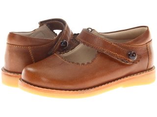Elephantito Mary Jane Girls Shoes (Tan)