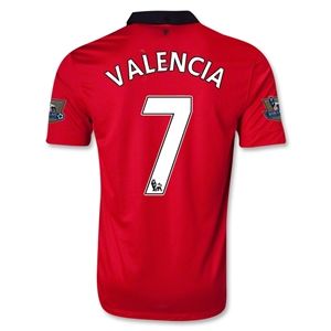 Nike Manchester United 13/14 VALENCIA Home Soccer Jersey