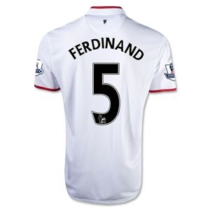 Nike Manchester United 12/13 Rio Ferdinand Away Soccer Jersey