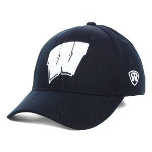 Wisconsin Badgers Top of the World NCAA Black White