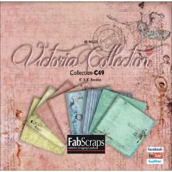 Victoria Mini Paper Collection 8x8 Booklet 80 Single sided Sheets