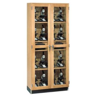 Diversified Woodcrafts Micro Charger Glass Door Cabinet 373 3616