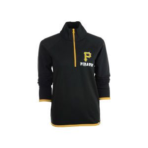 Pittsburgh Pirates 47 Brand MLB Womens Showdown Quarter Zip Pullover