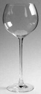 Mikasa Highrise Burgundy Wine   Clear, Tall,Thin Stems