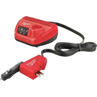 Milwaukee M12 AC/DC Wall and Vehicle Charger, Model 2510 20