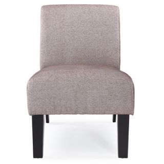 DHI Deco Solid Fabric Slipper Chair AC DE LC023 D Color Bark