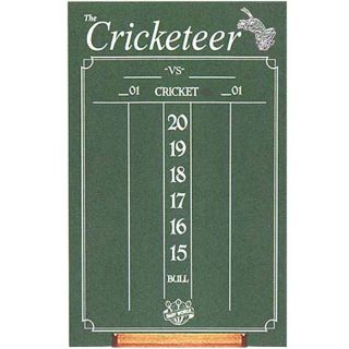 Large Cricketeer Dart Chalkboard Multicolor   47505