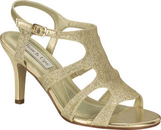 Womens Touch Ups Aphrodite   Gold Metallic/Glitter Prom Shoes