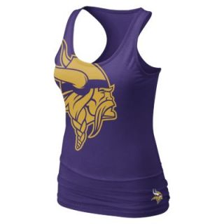 Nike Big Logo Tri Blend (NFL Minnesota Vikings) Womens Tank Top   Court Purple