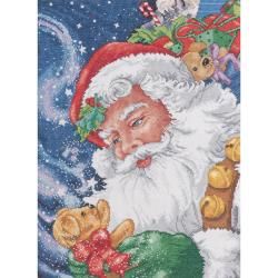 Heirloom Collection Magical Bear Counted Cross Stitch Kit  11 1/2 X16 28 Count