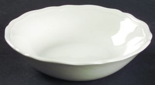 J & G Meakin Heirloom White Fruit/Dessert (Sauce) Bowl, Fine China Dinnerware  