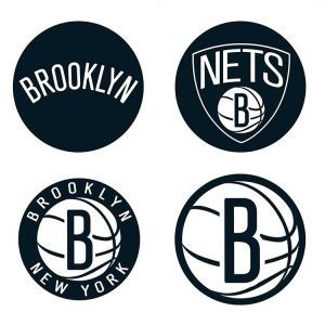 Brooklyn Nets Apple Home Button Covers 4 Pack