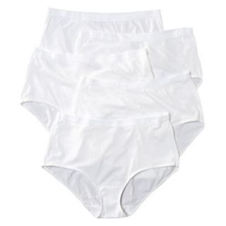 Fruit Of The Loom Womens 5 Pack Fit for Me Brief   White 12