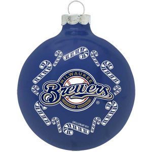 Milwaukee Brewers Traditional Ornament Candy Cane