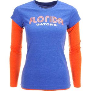 Florida Gators Colosseum NCAA Womens Long Sleeve Cascade Layer T Shirt