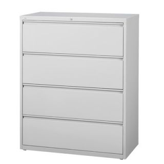 CommClad 4 Drawer Lateral File Cabinet 14976 / 14977 / 14978 Finish Light Gray