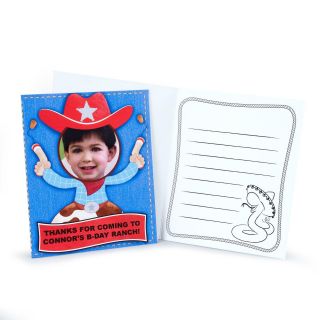 Cowboy Personalized Thank You Notes