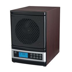Microlux Cherry Wood Finish 7 stage Uv Ion Air Purifier With Remote