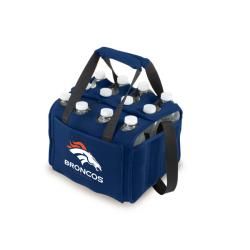 Picnic Time Denver Broncos Twelve Pack (NavyDimensions 9.75 inches high x 8.125 inches wide x 7 inches deepCompact designDouble top handlesTwelve individual compartmentsTwo (2) interior chambers to hold gel or ice packs (not included) )