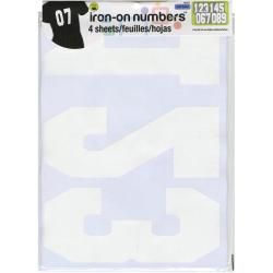 Soft Flock Numbers 8 Athletic   White