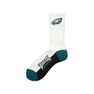 Philadelphia Eagles For Bare Feet Crew White 506 Sock