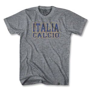 Objectivo Italia Calcio Vintage T Shirt (Gray)