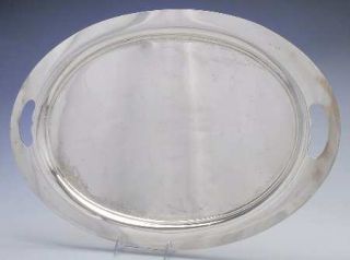 Reed & Barton Pointed Antique (Sterling, Hollowware) Large Waiter Tray   Sterlin