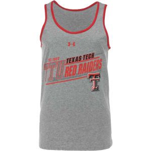 Texas Tech Red Raiders Under Armour NCAA UA Charged Cotton Tank
