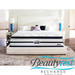 Beautyrest Recharge World Class Rekindle Luxury Firm Super Pillow Top King size Mattress Set