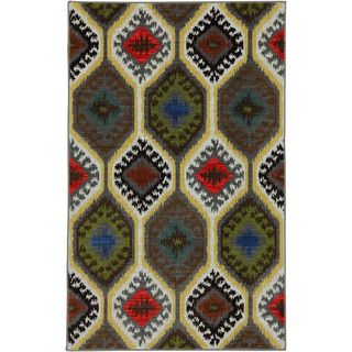 Karastan Panache Dresden Mine Bungee Cord Rug (56 X 83)