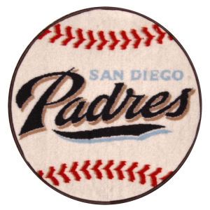 San Diego Padres Baseball Mat